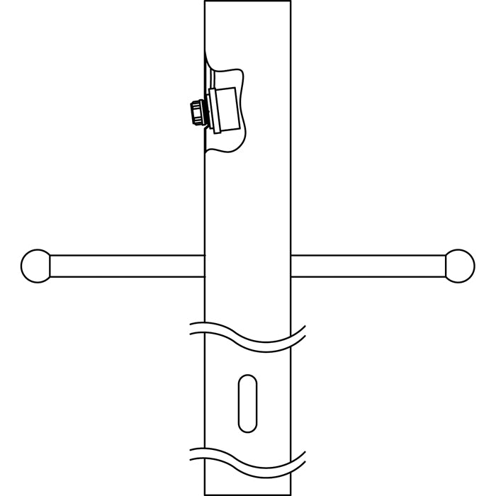 Accessory Post 9502BK