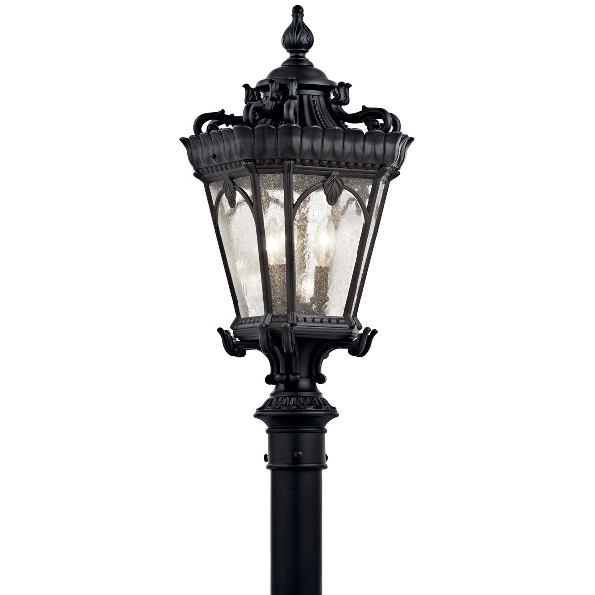 Tournai Outdoor Post Light 9558BKT