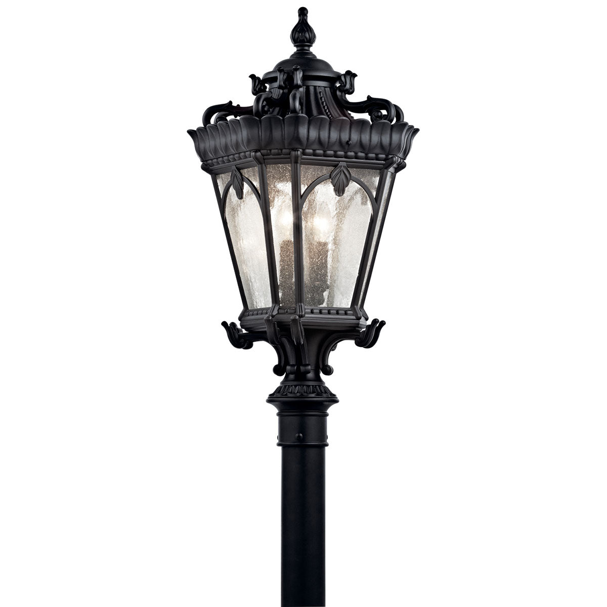Tournai Outdoor Post Light 9559BKT