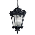 Tournai Outdoor Hanging Light 9564BKT