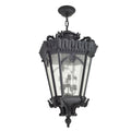 Tournai Outdoor Hanging Light 9568BKT