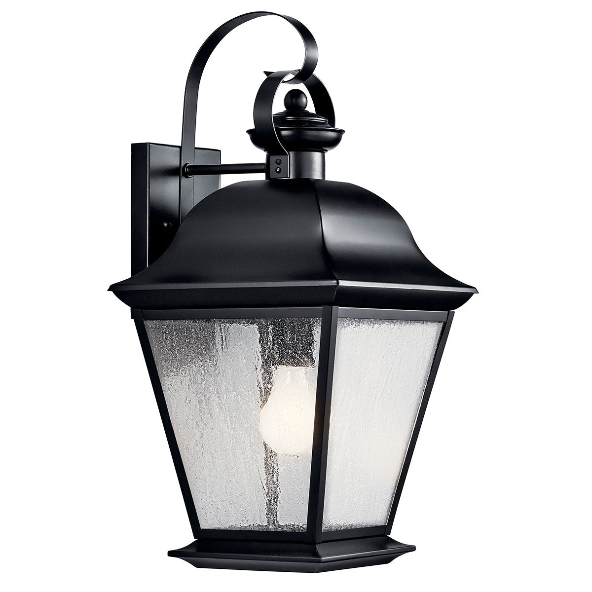 Mount Vernon Outdoor Wall Light 9709BK