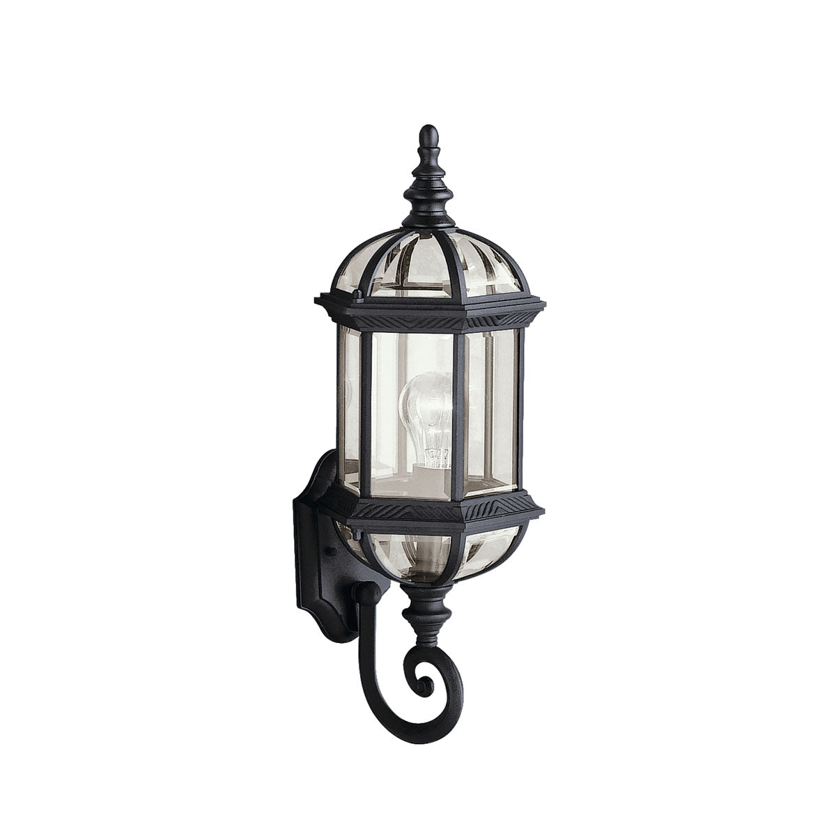 Barrie Outdoor Wall Light 9736BK