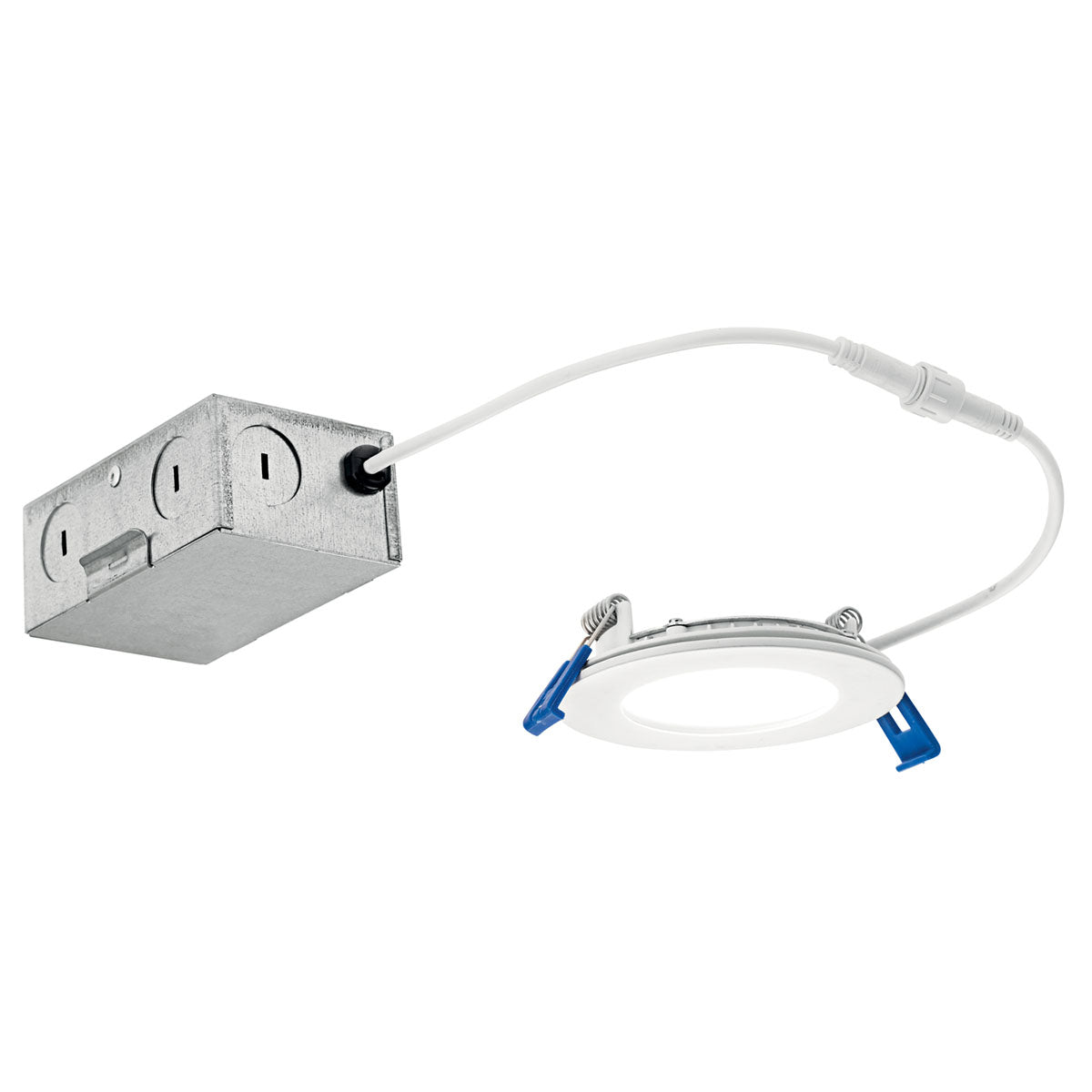 Direct To Ceiling Slim LED Downlight DLSL03R2790WHT