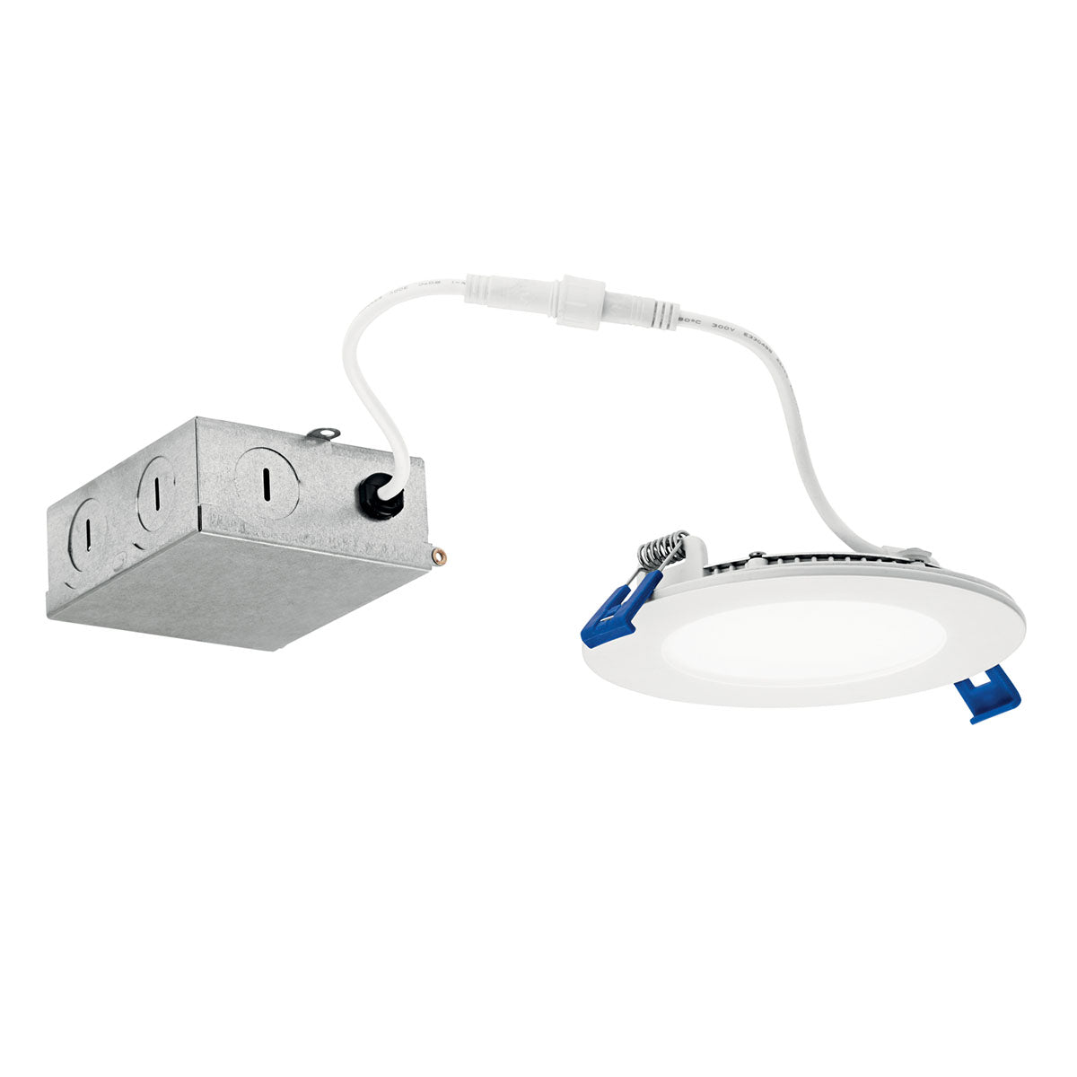 Direct To Ceiling Slim LED Downlight DLSL04R3090WHT