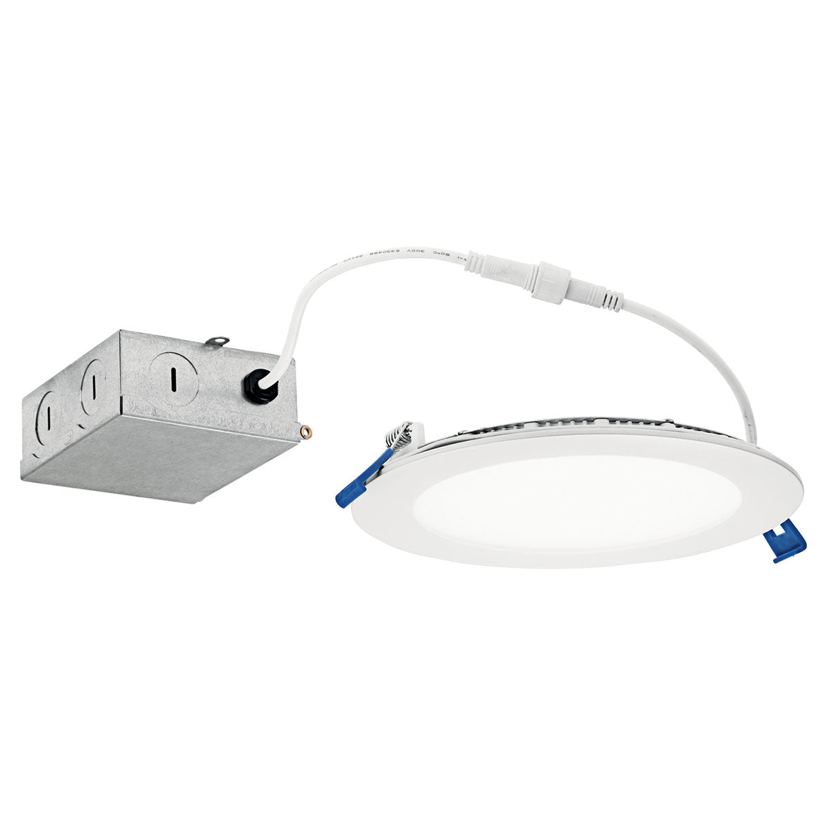 Direct To Ceiling Slim LED Downlight DLSL06R3090WHT